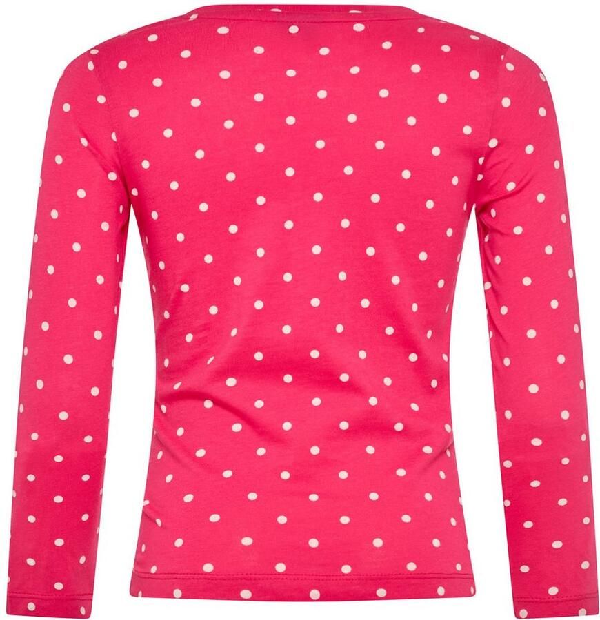 KIDSWORLD Shirt met lange mouwen Voor kleine meisjes Lange mouwen basic pasvorm bedrukt ronde hals - Foto 6