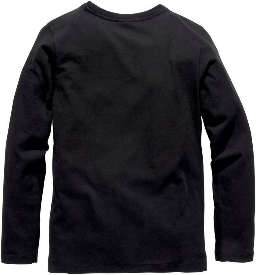 KIDSWORLD Shirt met lange mouwen WHITE TIGER Basic pasvorm stijlvolle print ronde hals