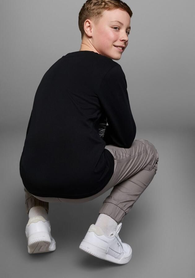 KIDSWORLD Shirt met lange mouwen WHITE TIGER Basic pasvorm stijlvolle print ronde hals - Foto 7