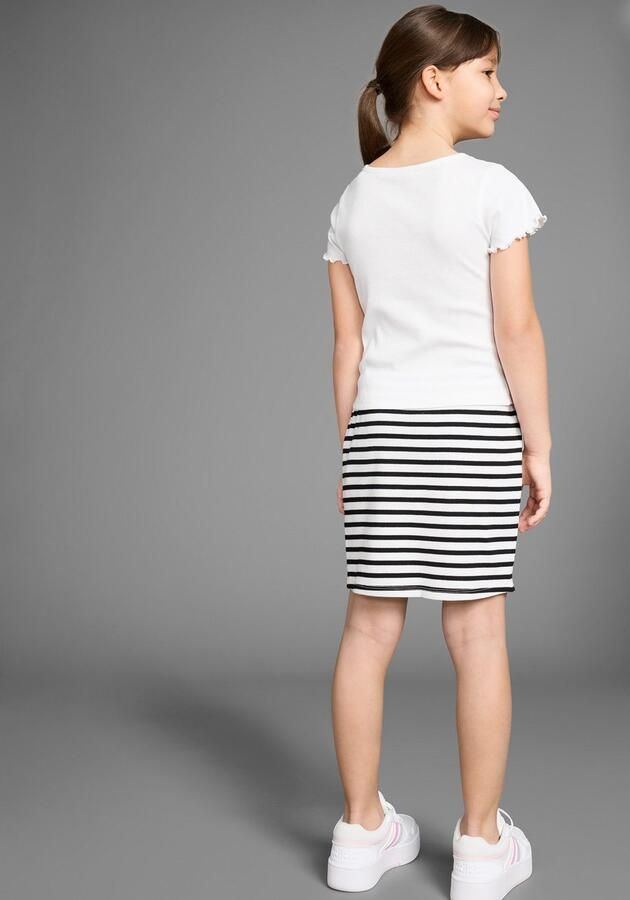 KIDSWORLD ShirtJurk Set van T-shirt en rok Outfit van T-shirt en rok (set 2-delig) - Foto 2