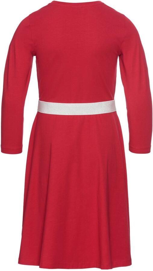 KIDSWORLD Skaterjurk Met glitterband feestelijk knie-vrij 3 4-mouwen van katoenmix - Foto 5