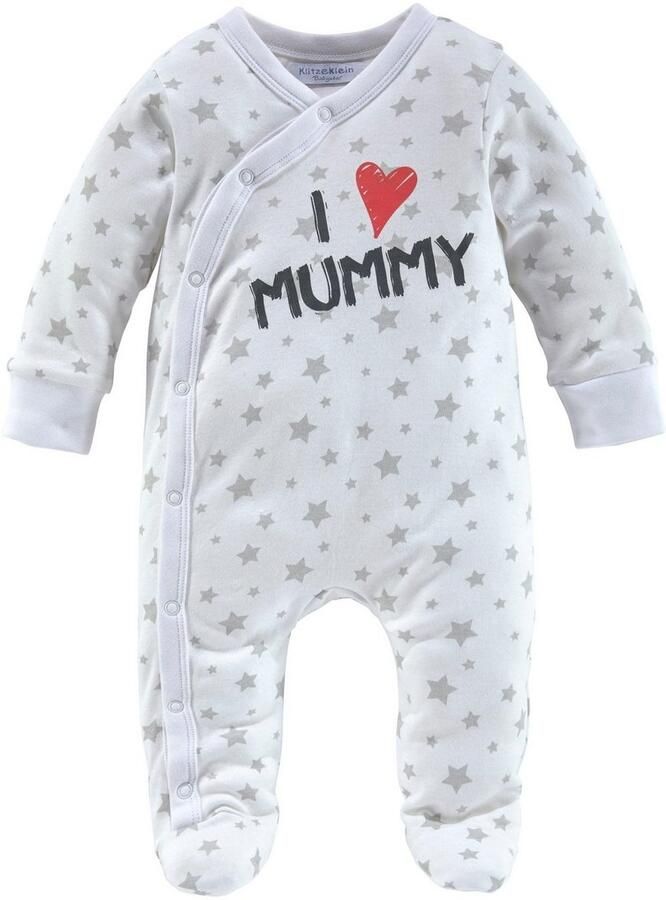 KIDSWORLD Slaaponesie 2-delige slaapoveralls: I love Mummy I love Daddy (2-delig Set van 2) - Foto 8