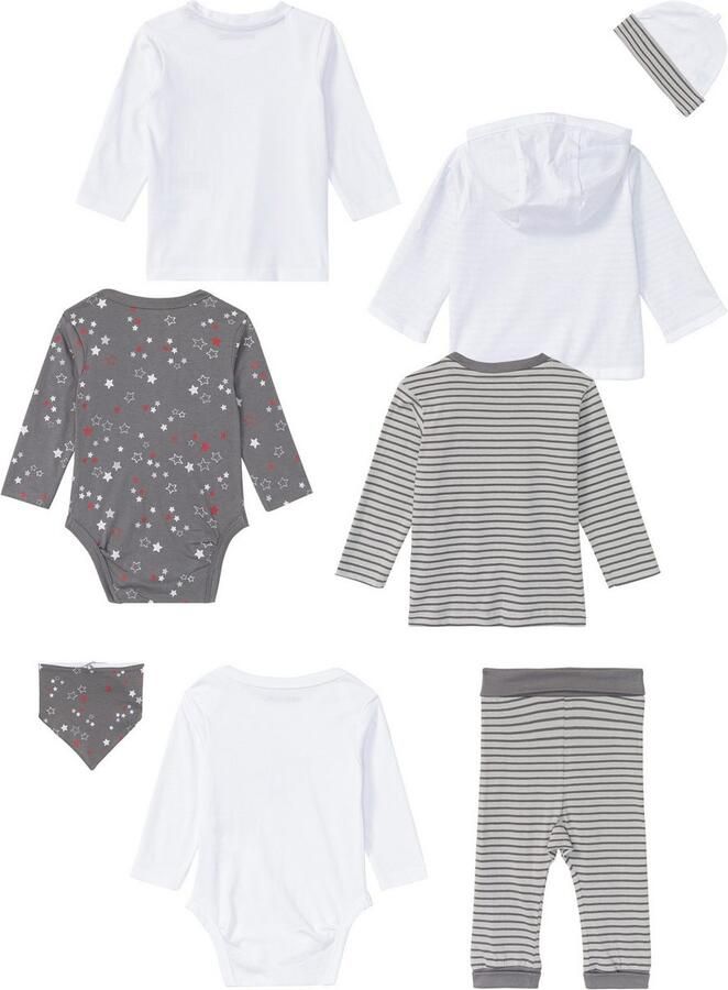 KIDSWORLD Starterset 8-delig babyset NIEUWE COLLECTIE (set 8-delig 8)