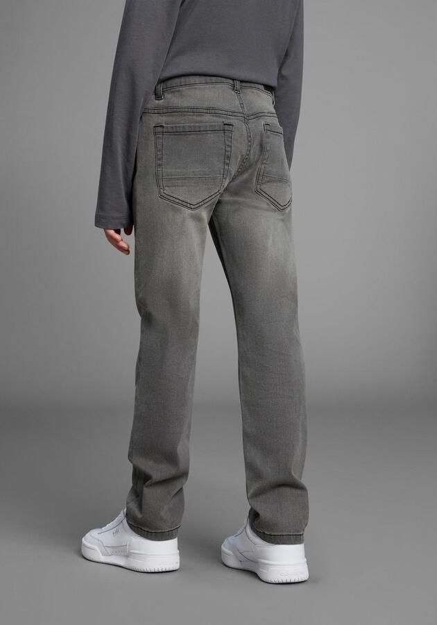 KIDSWORLD Straight jeans Rechte stretchjeans in authentieke wassing - Foto 2