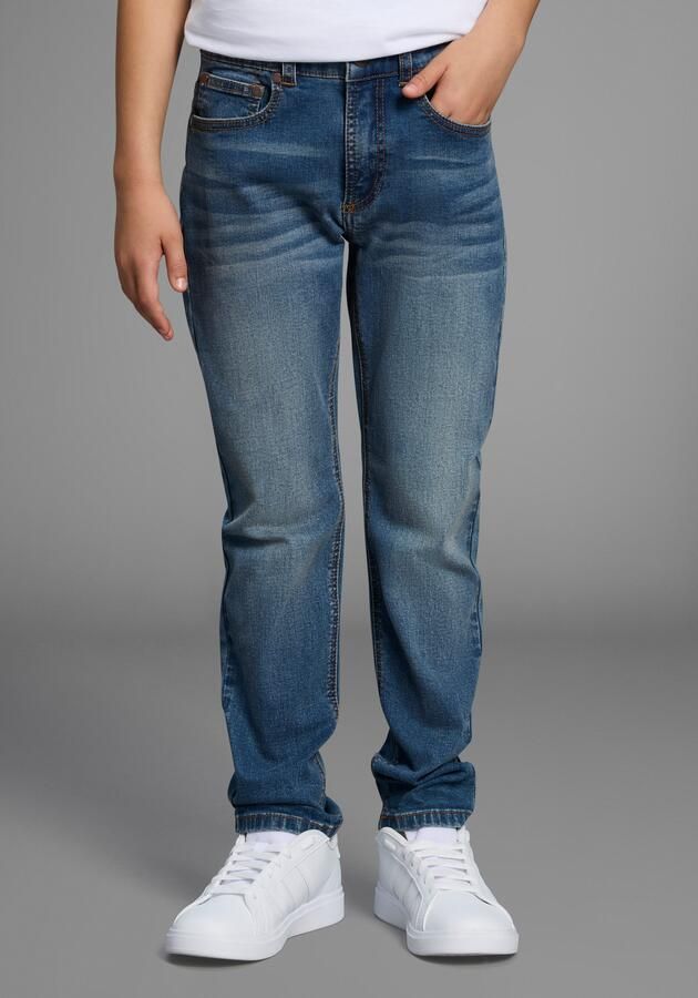 KIDSWORLD Straight jeans Rechte stretchjeans in authentieke wassing - Foto 6