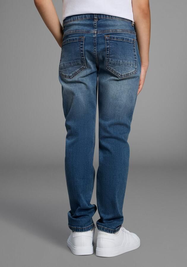 KIDSWORLD Straight jeans Rechte stretchjeans in authentieke wassing - Foto 2