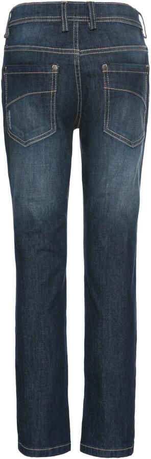KIDSWORLD Stretch jeans Straight-fit jeans met Distroy-effecten - Foto 6