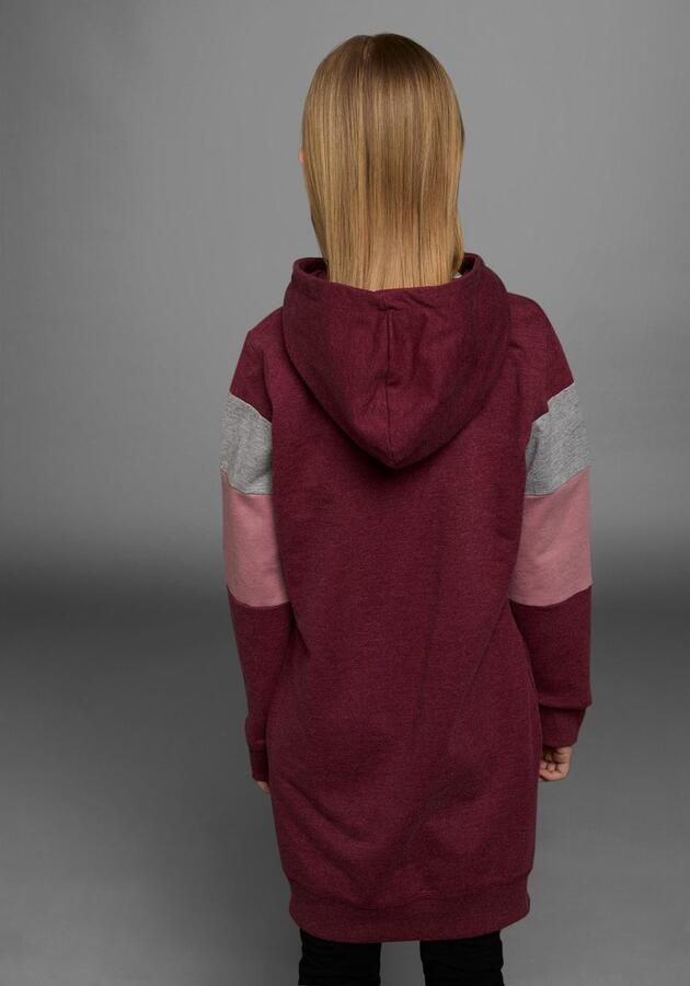 KIDSWORLD Sweatjurk lang sportief streepdessin van katoenmix lange mouwen - Foto 4