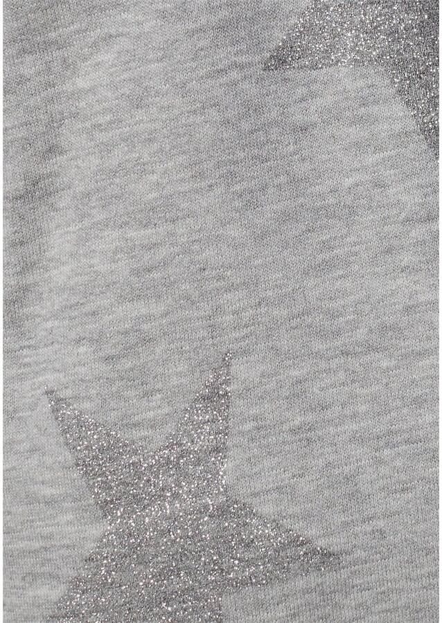 KIDSWORLD Sweatjurk Sterren-allover jurk voor dagelijks gebruik ca. halverwege bovenbeen lengte sportieve touch