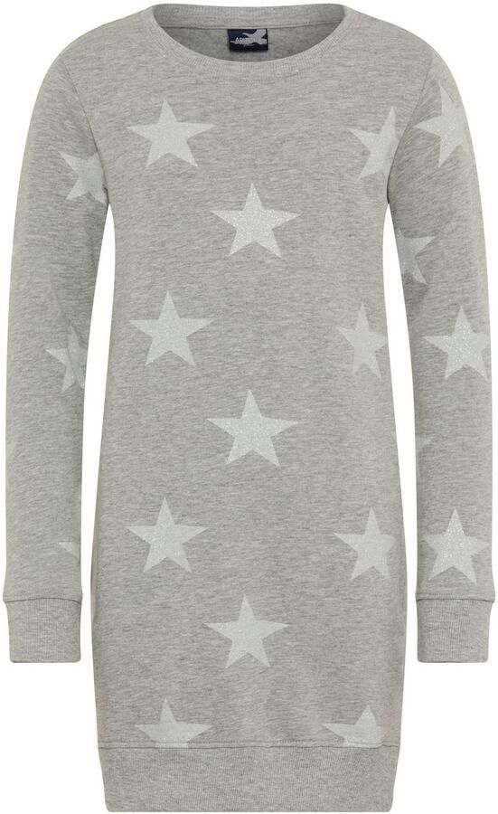 KIDSWORLD Sweatjurk Sterren-allover jurk voor dagelijks gebruik ca. halverwege bovenbeen lengte sportieve touch - Foto 9