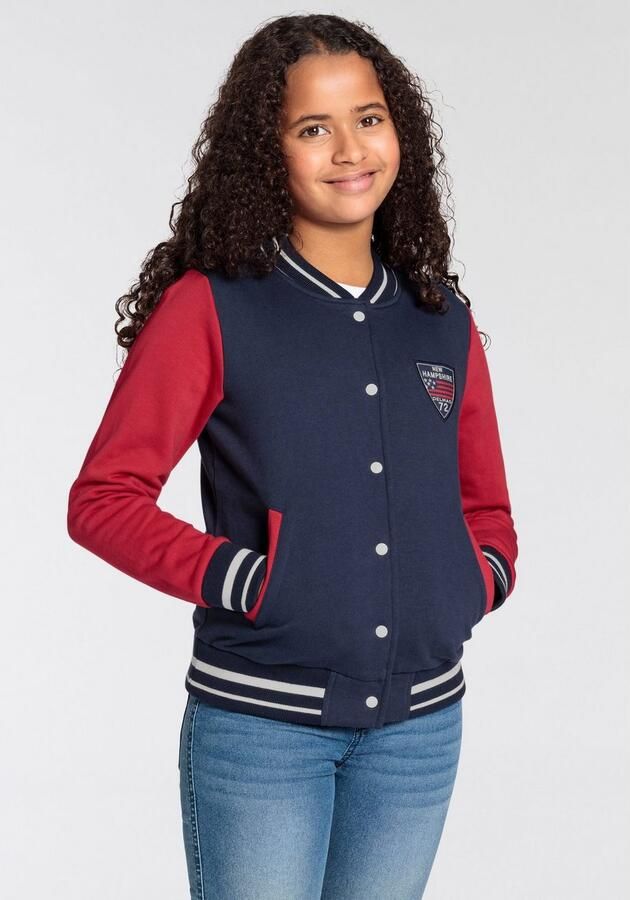 KIDSWORLD Sweatvest Voor meisjes in college-stijl - Foto 4