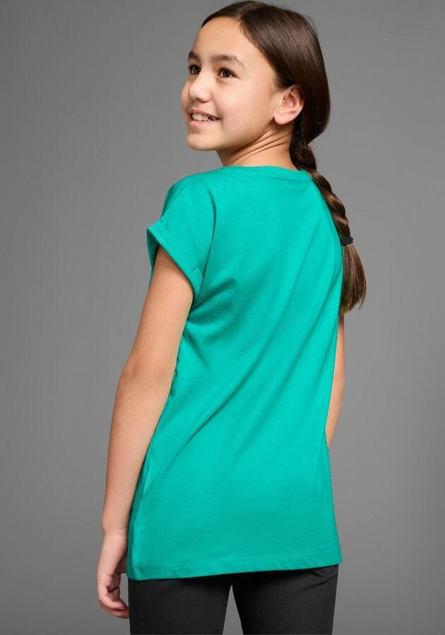 KIDSWORLD T-shirt Be unique right now korte mouwen bedrukt ronde hals - Foto 3