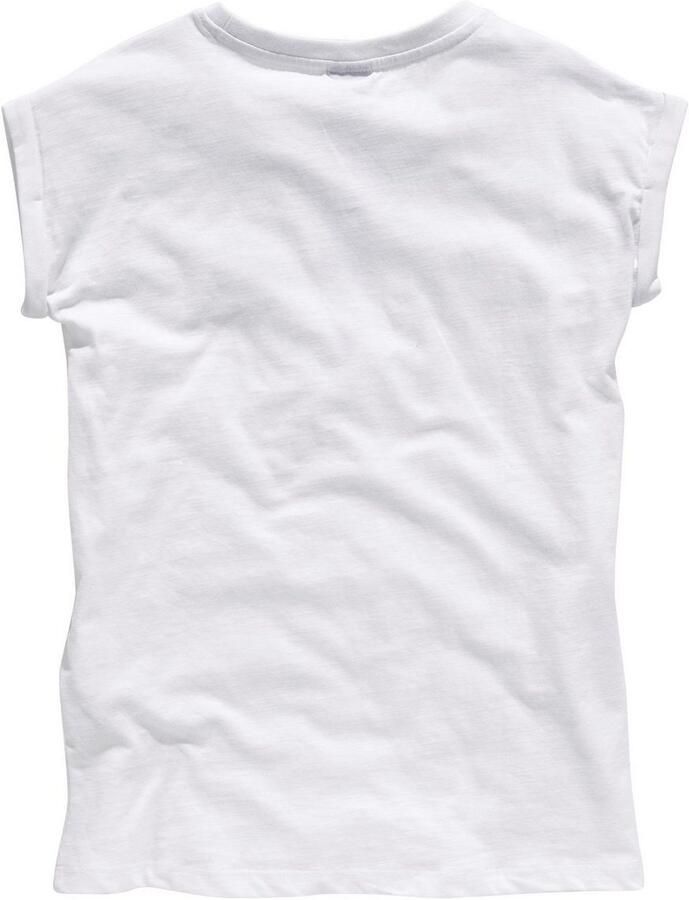 KIDSWORLD T-shirt Bevor Du fragst: NEIN! Korte mouwen met print ronde hals - Foto 7