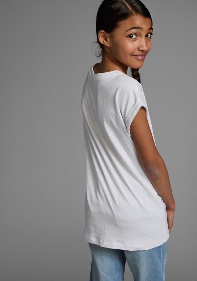 KIDSWORLD T-shirt Bevor Du fragst: NEIN! Korte mouwen met print ronde hals - Foto 4