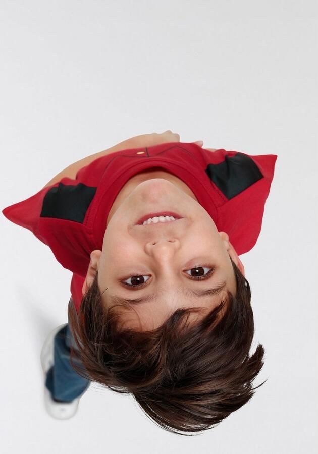 KIDSWORLD T-shirt Brandweer Korte mouwen basic pasvorm bedrukt ronde hals - Foto 5