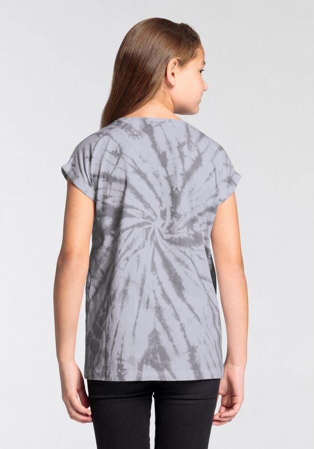 KIDSWORLD T-shirt ECHT JETZT? Korte mouwen casual pasvorm met allover-print en statements - Foto 5
