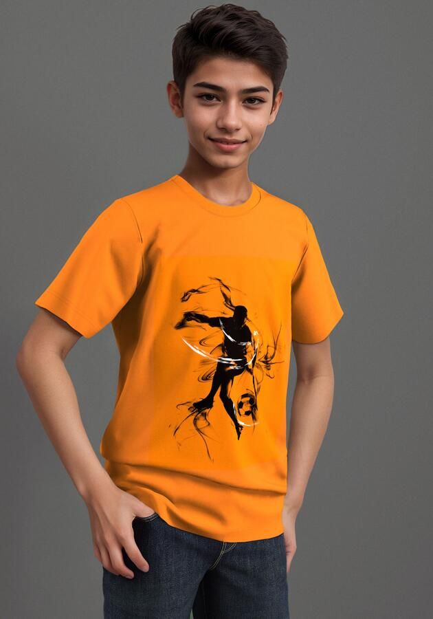 KIDSWORLD T-shirt Football coole voetballer-print - Foto 7