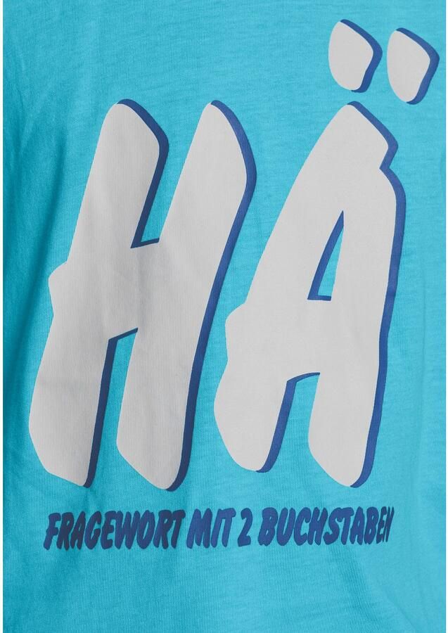 KIDSWORLD T-shirt FRAGEWORT MIT 2 BUCHSTABEN Korte mouwen basic pasvorm met state ts slogans - Foto 3