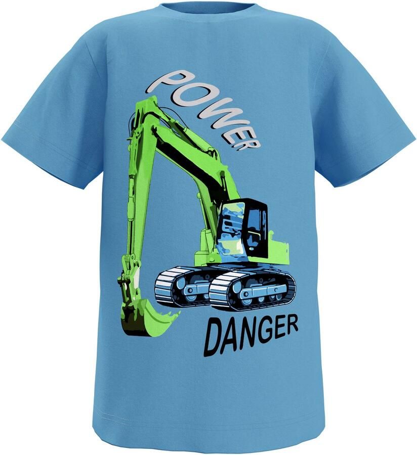 KIDSWORLD T-shirt Graafmachine casual kraan-print