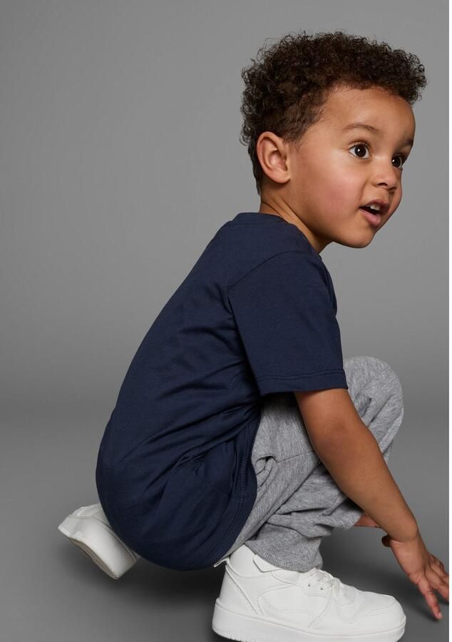 KIDSWORLD T-shirt Korte mouwen basic pasvorm met stijlvolle print met ribboordjes - Foto 4