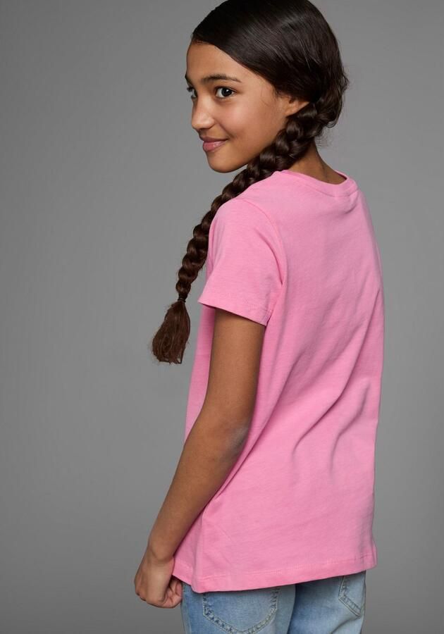 KIDSWORLD T-shirt Met changerende pailletten Korte mouwen basic pasvorm met pailletten bedrukt - Foto 4