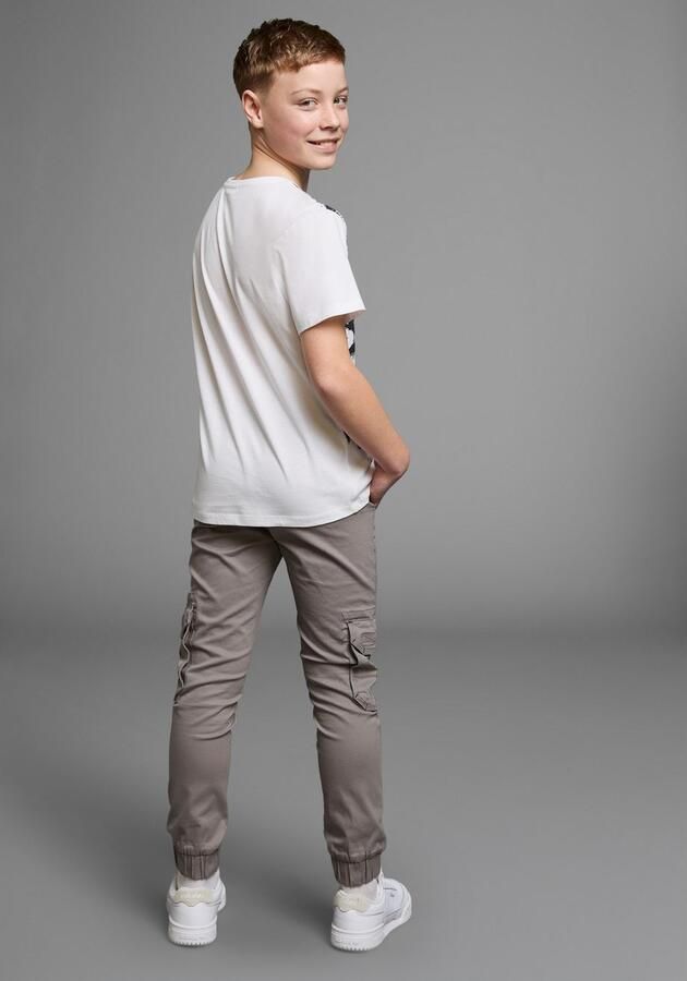 KIDSWORLD T-shirt Met coole LEEUW-print Korte mouwen basic pasvorm bedrukt ronde hals - Foto 6