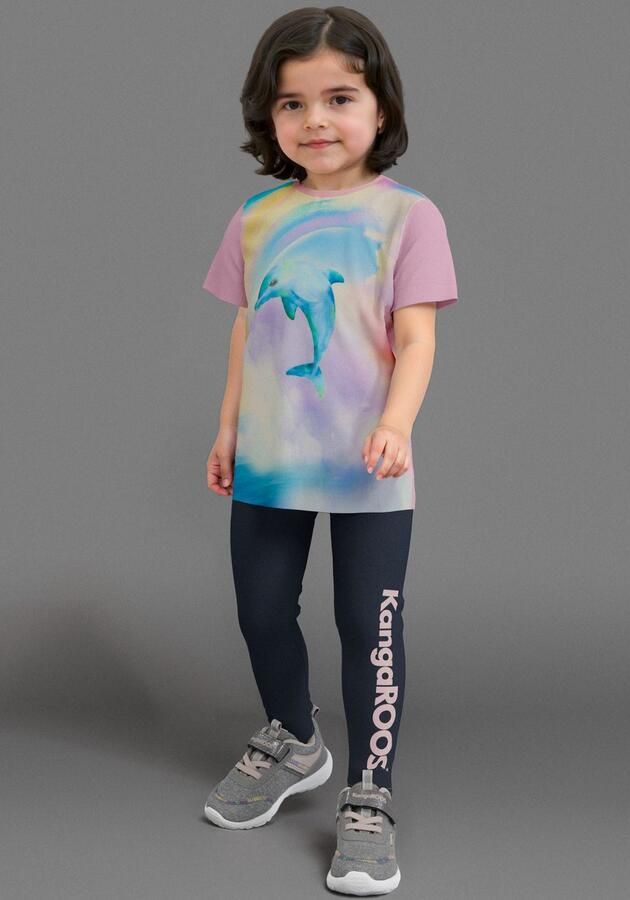 KIDSWORLD T-shirt met grote fotoprint T-shirt met schattige dolfijn fotoprint - Foto 5