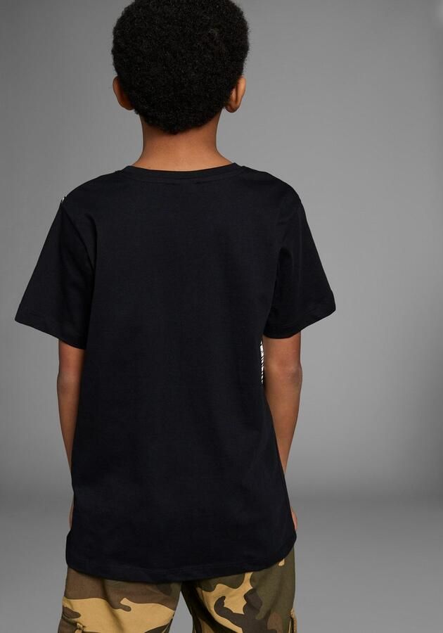 KIDSWORLD T-shirt Met grote print: WHITE TIGER Korte mouwen basic pasvorm bedrukt ronde hals - Foto 5