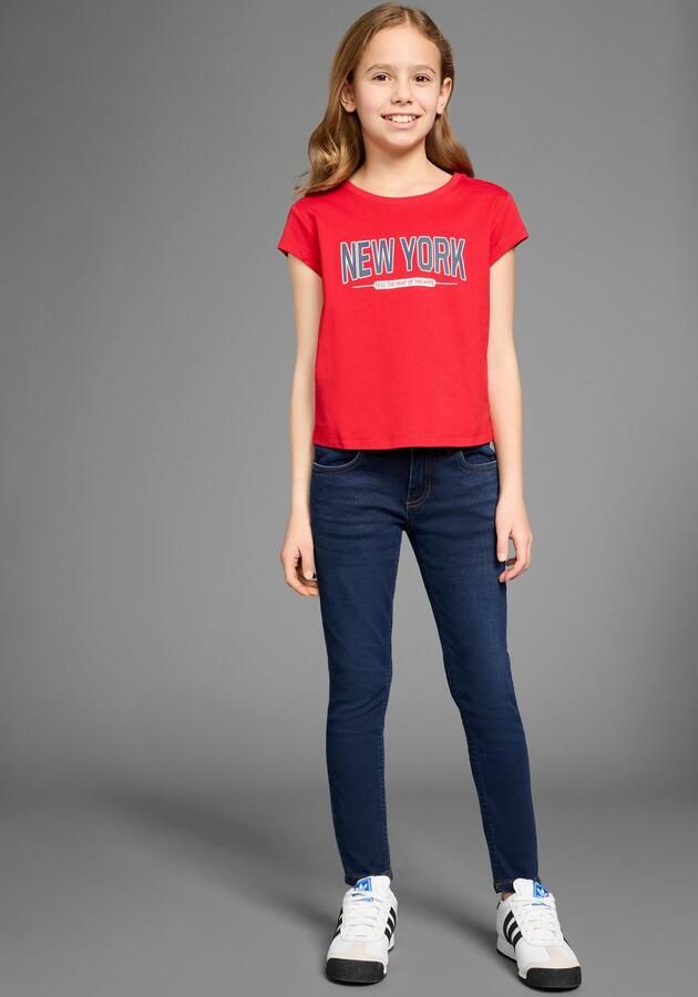 KIDSWORLD T-shirt New York Print Korte mouwen rechte pasvorm met stijlvolle print - Foto 5