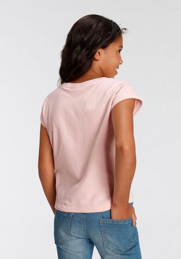 KIDSWORLD T-shirt ONLY GOOD VIBES Print Korte mouwen rechte pasvorm met vrolijke uitspraken en tekst - Foto 4