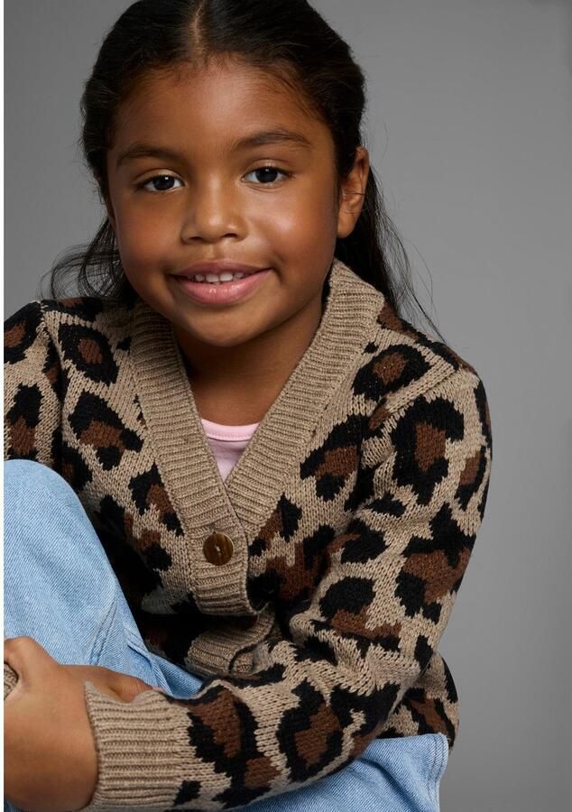 KIDSWORLD Vest met luipaardprint - Foto 3