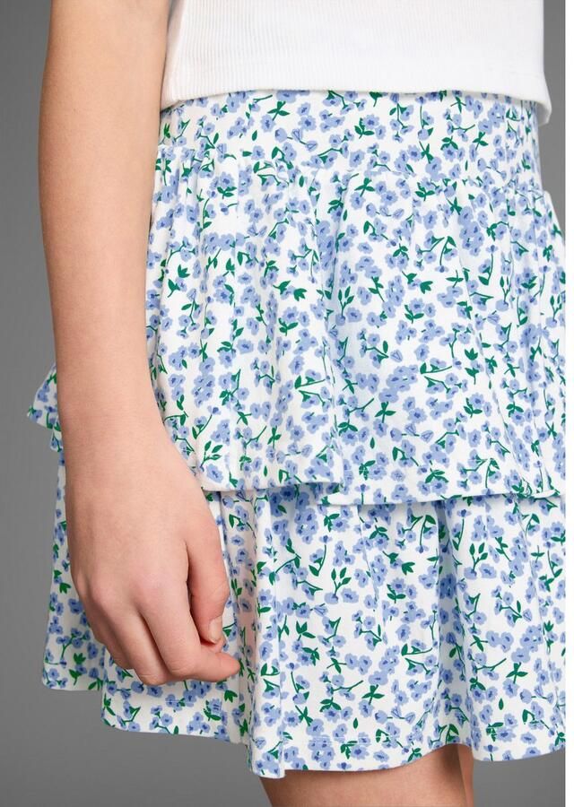 KIDSWORLD Volantrok Lagenrok in schattig bloe ontwerp - Foto 2