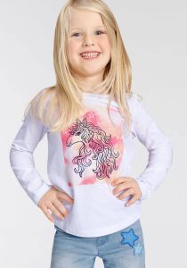KIDSWORLD Shirt met lange mouwen Eenhoorn Basic model