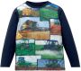 KIDSWORLD Shirt met lange mouwen Print met landbouwmachines - Thumbnail 1
