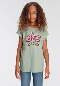 KIDSWORLD T-shirt Bee a voice wijd casual model
