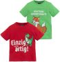 KIDSWORLD T-shirt FUCHS UND DINO (set 2-delig) - Thumbnail 1