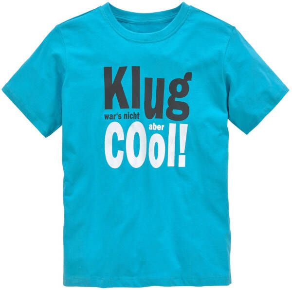 KIDSWORLD T-shirt KLUG WAR´S NICHT...ABER COOL quote