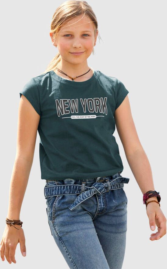 KIDSWORLD T-shirt met cityprint
