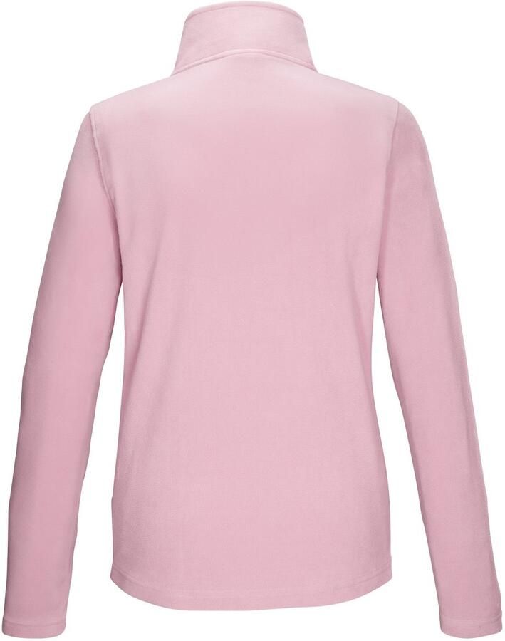 Killtec Fleece-shirt KSW 101 WMN FLC SHRT Fleeceshirt met opstaande kraag warm ritssluiting met kinbescherming