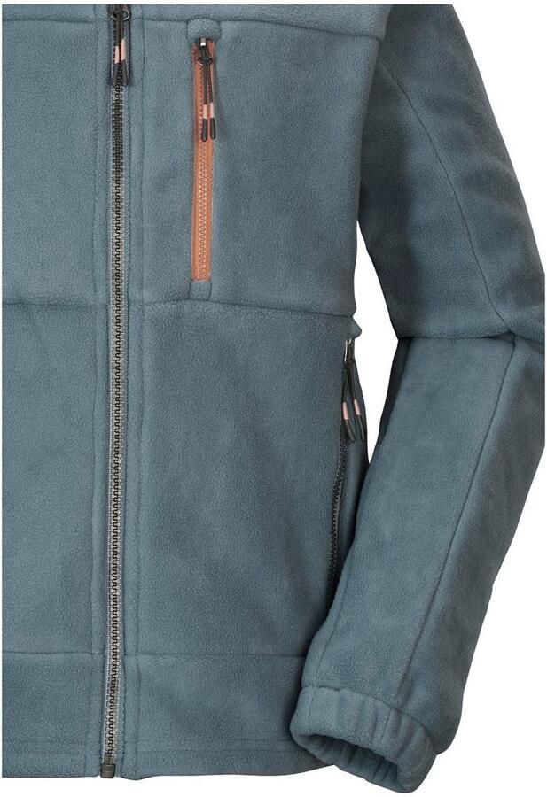 Killtec Fleecejack KOW 225 BYS FLC JCKT Kinderfleecejack met opstaande kraag kinbescherming en zakken met ritssluiting - Foto 4