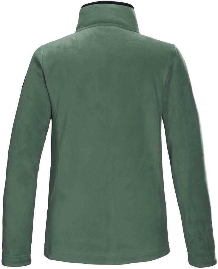 Killtec Fleecejack KOW 3 WMN FLC JCKT Fleecejas met stretch kinbescherming en afsluitbare zakken