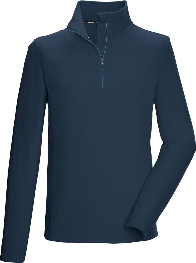 Killtec Fleecetrui KSW 99 MN FLC SHRT Heren fleeceshirt: warm comfortabel ritssluiting met kinbescherming - Foto 2