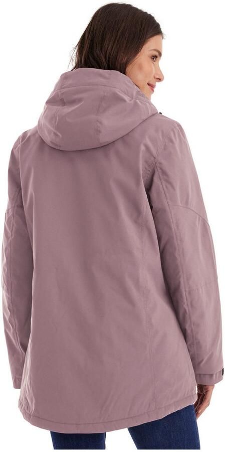 Killtec Functioneel jack Dames Jas Waterdichte ademende damesjas met afneembare capuchon - Foto 5