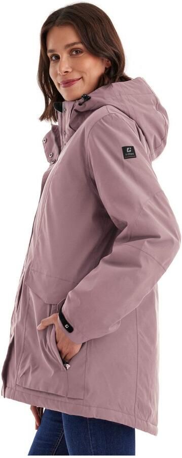 Killtec Functioneel jack Dames Jas Waterdichte ademende damesjas met afneembare capuchon - Foto 6