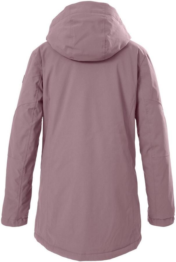 Killtec Functioneel jack Dames Jas Waterdichte ademende damesjas met afneembare capuchon - Foto 2