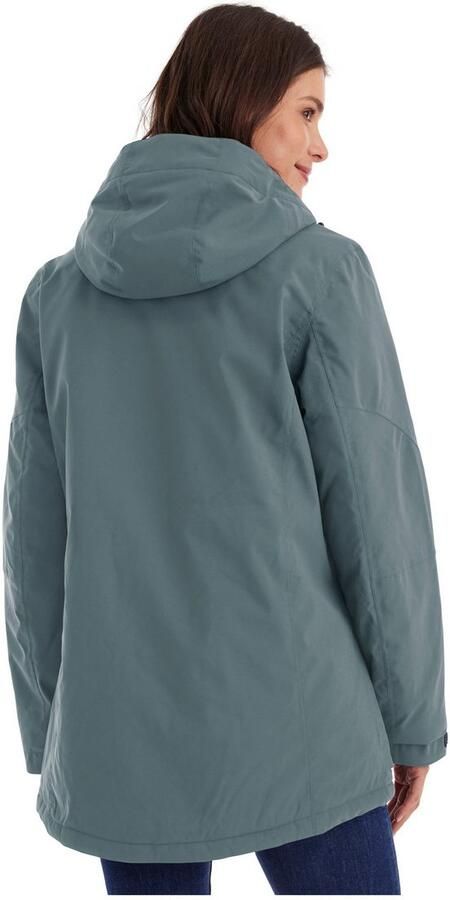 Killtec Functioneel jack Dames Jas Waterdichte ademende damesjas met afneembare capuchon - Foto 5