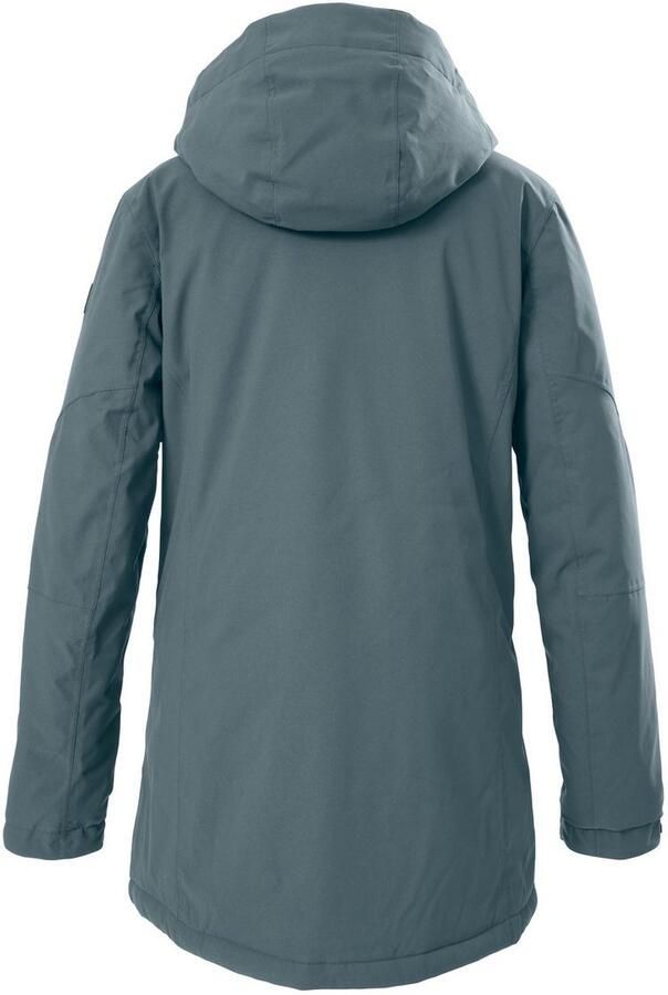 Killtec Functioneel jack Dames Jas Waterdichte ademende damesjas met afneembare capuchon - Foto 2