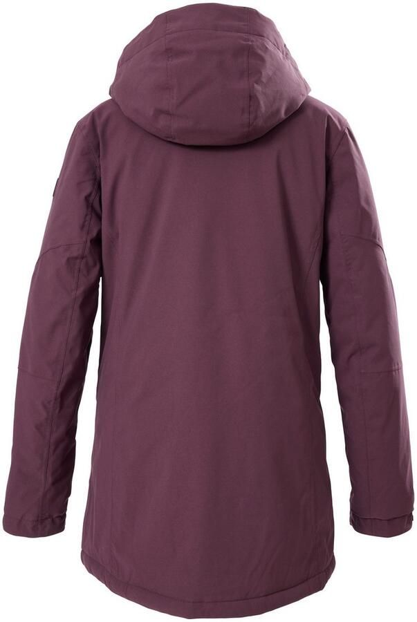 Killtec Functioneel jack Dames Jas Waterdichte ademende damesjas met afneembare capuchon - Foto 2