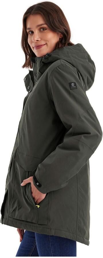 Killtec Functioneel jack Dames Jas Waterdichte ademende damesjas met afneembare capuchon - Foto 6