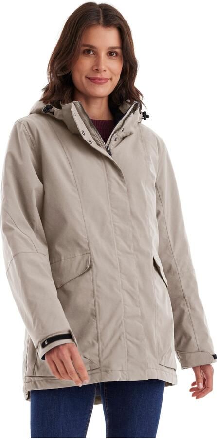 Killtec Functioneel jack Dames Jas Waterdichte ademende damesjas met afneembare capuchon - Foto 7